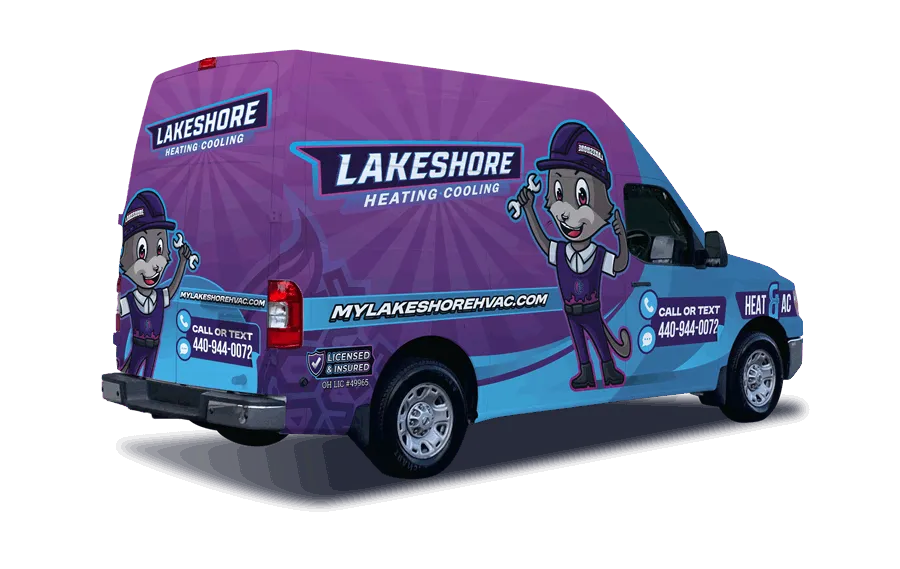 Lakeshore Heating and Cooling Van