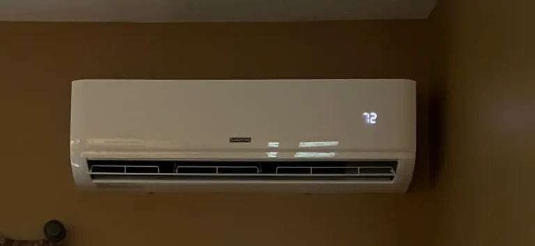 Ductless mini split install 2 story homes